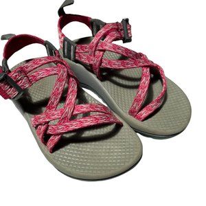Chaco little Kids Toddle 12 pink Hook Loop Sports Summer Sandals Water Shoes